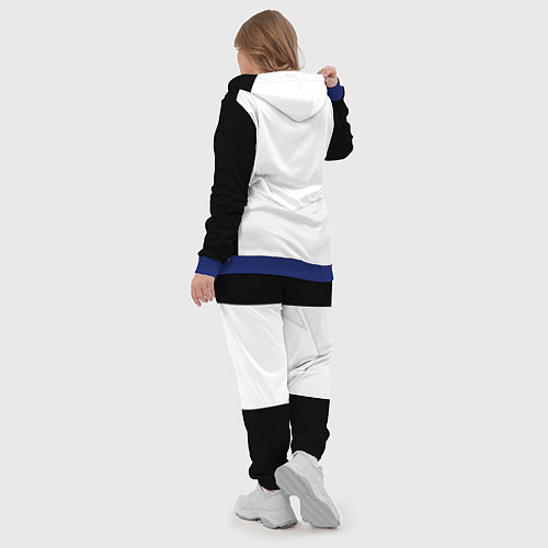 Женский костюм JUVENTUS SPORT / 3D-Синий – фото 5