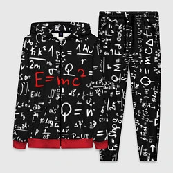 Женский 3D-костюм E=mc2: Black Style, цвет: 3D-красный
