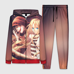 Женский 3D-костюм Satsuriku no Tenshi, цвет: 3D-красный