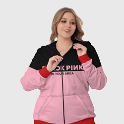 Женский 3D-костюм Black Pink: In Your Area, цвет: 3D-красный — фото 2