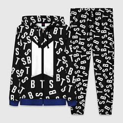 Женский 3D-костюм BTS: Black Style, цвет: 3D-синий