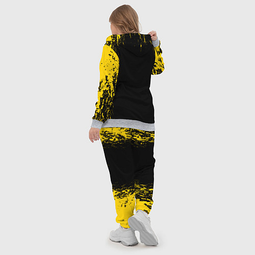 Женский костюм 21 Pilots: Yellow & Black / 3D-Меланж – фото 5
