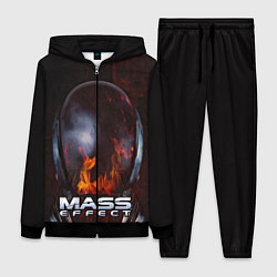 Женский 3D-костюм Mass Effect, цвет: 3D-черный