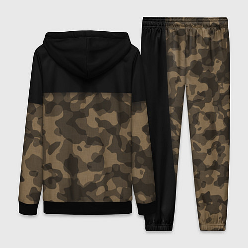 Женский костюм USYK Camo / 3D-Черный – фото 2