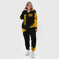 Женский 3D-костюм PUBG: Black Fashion, цвет: 3D-черный — фото 2