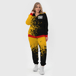 Женский 3D-костюм PUBG: Yellow vs Black, цвет: 3D-красный — фото 2