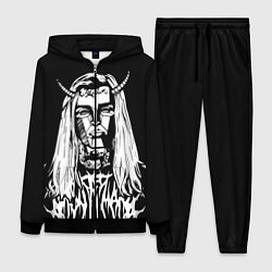 Женский 3D-костюм Ghostemane: Devil, цвет: 3D-черный