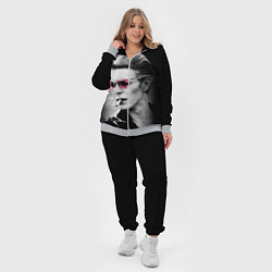 Женский 3D-костюм Дэвид Боуи, цвет: 3D-меланж — фото 2