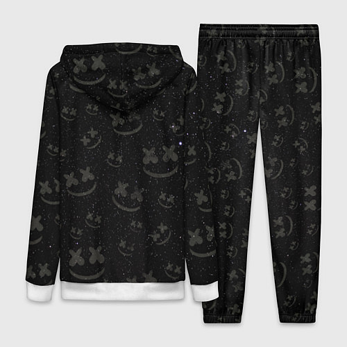 Женский костюм Marshmello Cosmos pattern / 3D-Белый – фото 2