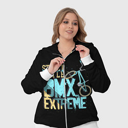 Женский 3D-костюм BMX Extreme, цвет: 3D-белый — фото 2