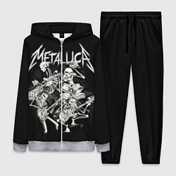 Женский 3D-костюм Metallica: Bones Rock, цвет: 3D-меланж
