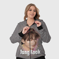 Женский 3D-костюм BTS JungKook, цвет: 3D-черный — фото 2