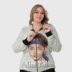 Женский 3D-костюм BTS Kim T.H., цвет: 3D-черный — фото 2