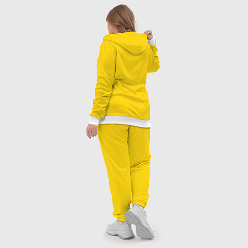 Женский костюм Billie Eilish: Yellow Mood / 3D-Белый – фото 5