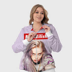 Женский 3D-костюм Billie Eilish: Bored, цвет: 3D-белый — фото 2