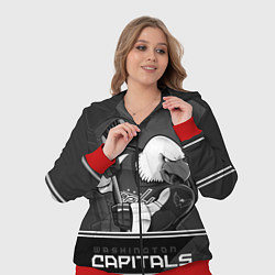 Женский 3D-костюм Washington Capitals: Mono, цвет: 3D-красный — фото 2