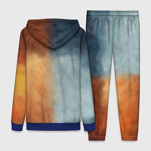 Женский костюм Good Omens / 3D-Синий – фото 2