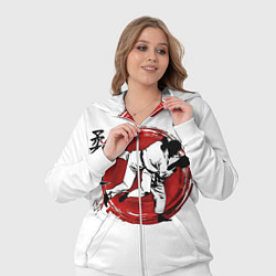 Женский 3D-костюм Judo: Japan, цвет: 3D-белый — фото 2