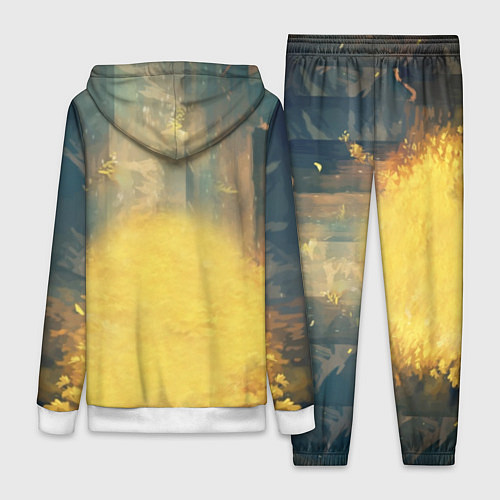 Женский костюм Фриск и Азриэль / 3D-Белый – фото 2