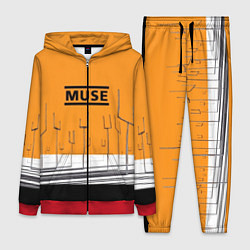 Женский 3D-костюм Muse: Orange Mood, цвет: 3D-красный