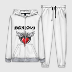 Женский 3D-костюм Bon Jovi, цвет: 3D-меланж