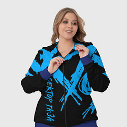 Женский 3D-костюм Сектор Газа, цвет: 3D-синий — фото 2