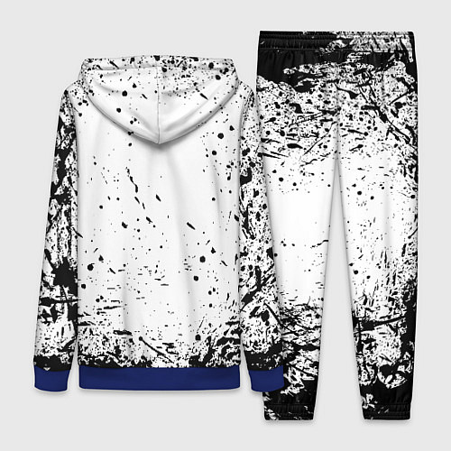 Женский костюм ЧЁРНЫЙ КЛЕВЕР / 3D-Синий – фото 2