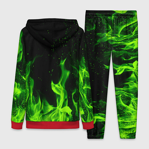 Женский костюм L letter flame / 3D-Красный – фото 2