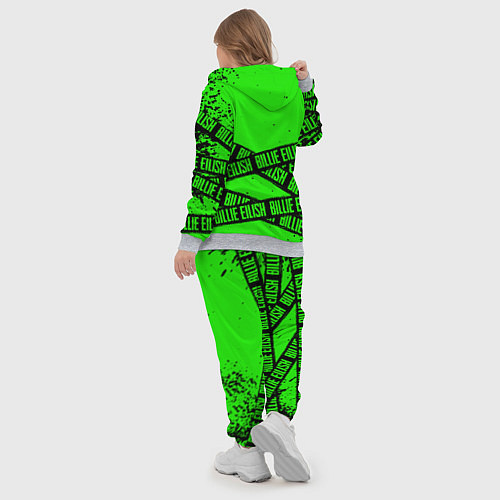 Женский костюм BILLIE EILISH: Green & Black Tape / 3D-Меланж – фото 5