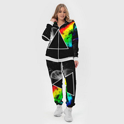 Женский 3D-костюм PINK FLOYD, цвет: 3D-белый — фото 2