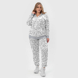 Женский 3D-костюм Белые мыши, цвет: 3D-меланж — фото 2