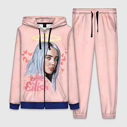 Женский 3D-костюм Billie Eilish, цвет: 3D-синий