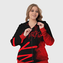 Женский 3D-костюм Stray Kids, цвет: 3D-красный — фото 2