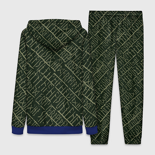 Женский костюм Дерево жизни / 3D-Синий – фото 2