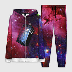 Женский 3D-костюм Doctor Who, цвет: 3D-белый