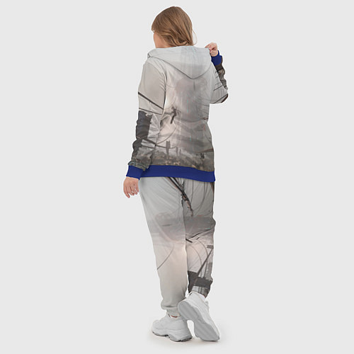 Женский костюм HALF-LIFE / 3D-Синий – фото 5