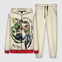 Женский 3D-костюм JoJo Bizarre Adventure, цвет: 3D-красный