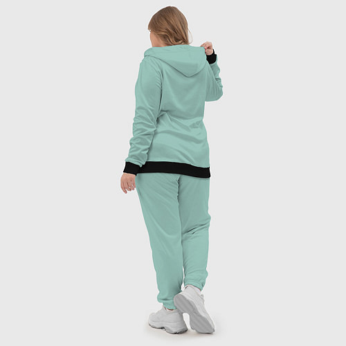 Женский костюм Billie Eilish Mint Art / 3D-Черный – фото 5