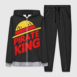 Женский 3D-костюм One Piece Pirate King, цвет: 3D-меланж