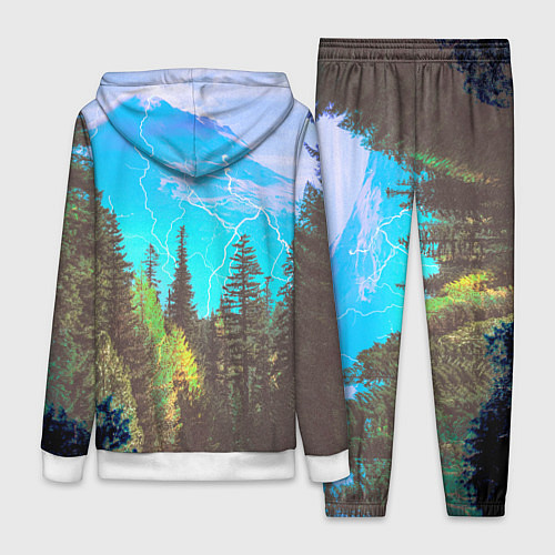 Женский костюм Счастье не за горами / 3D-Белый – фото 2