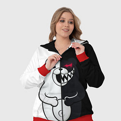 Женский 3D-костюм MONOKUMA, цвет: 3D-красный — фото 2