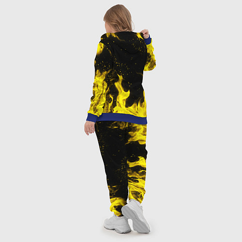 Женский костюм PUBG / 3D-Синий – фото 5