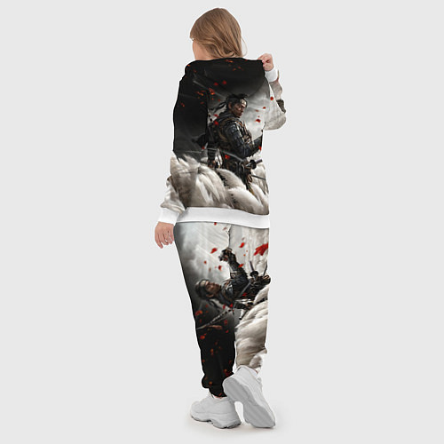 Женский костюм Ghost of Tsushima / 3D-Белый – фото 5