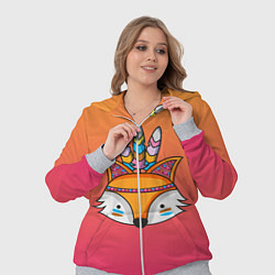 Женский 3D-костюм Лиса Индеец, цвет: 3D-меланж — фото 2