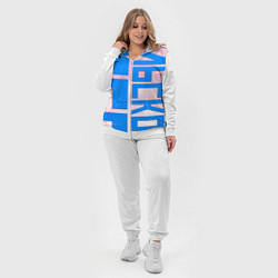 Женский 3D-костюм Ломтик июльского неба, цвет: 3D-белый — фото 2