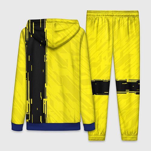 Женский костюм CYBERPUNK 2077 / 3D-Синий – фото 2