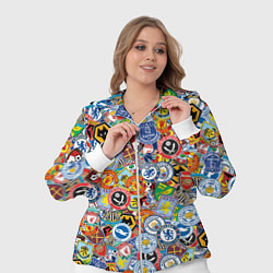 Женский 3D-костюм Английская Премьер Лига, цвет: 3D-белый — фото 2