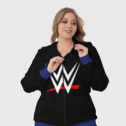 Женский 3D-костюм WWE, цвет: 3D-синий — фото 2