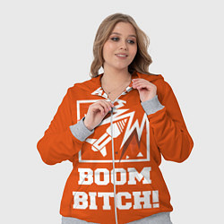 Женский 3D-костюм Boom Bitch!, цвет: 3D-меланж — фото 2