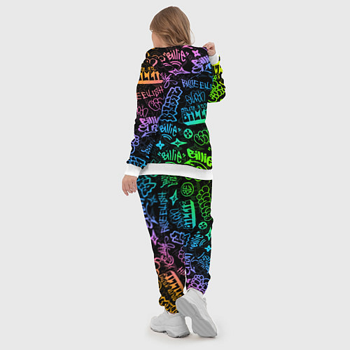Женский костюм BILLIE EILISH / 3D-Белый – фото 5